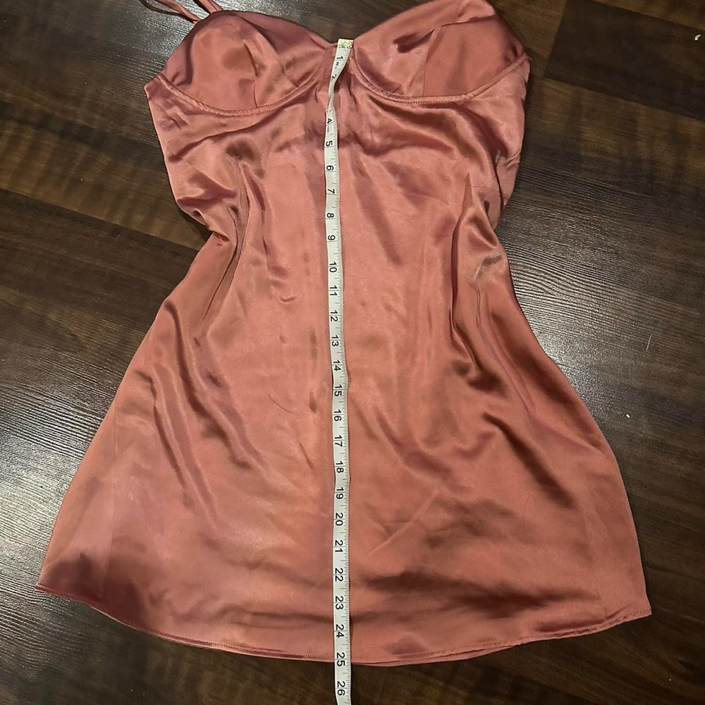 Wild Fable Satin Bra Cup Dress - Picture 3 of 3